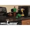 Drill Brush Power Scrubber By Useful Products 5 in W 7 in L Brush, Green G-S-42J-5X-QC-DB - alternate 7